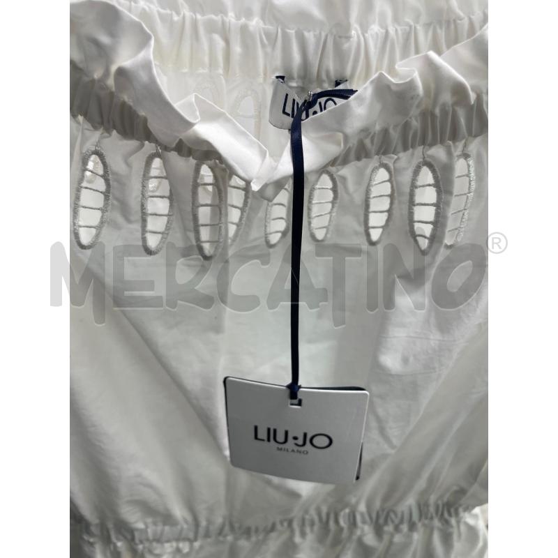 VESTITO DONNA LIU JO BIANCO SCOLLO TRAFORATO | Mercatino dell'Usato Montesilvano 2