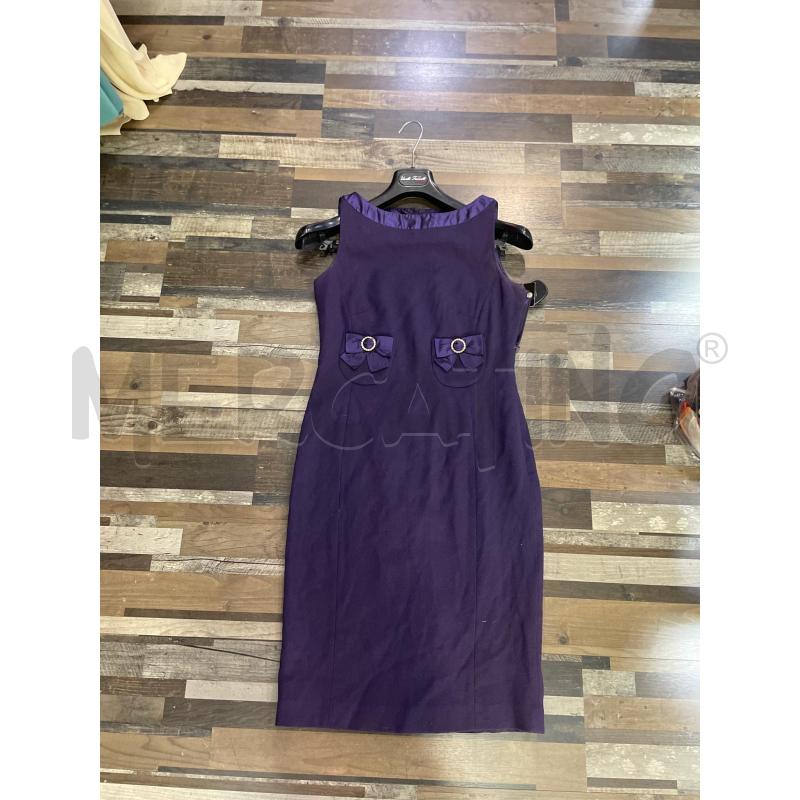 VESTITO DONNA LUISA SPAGNOLI SMANICATO FIOCCHETTI STRASS | Mercatino dell'Usato Montesilvano 1