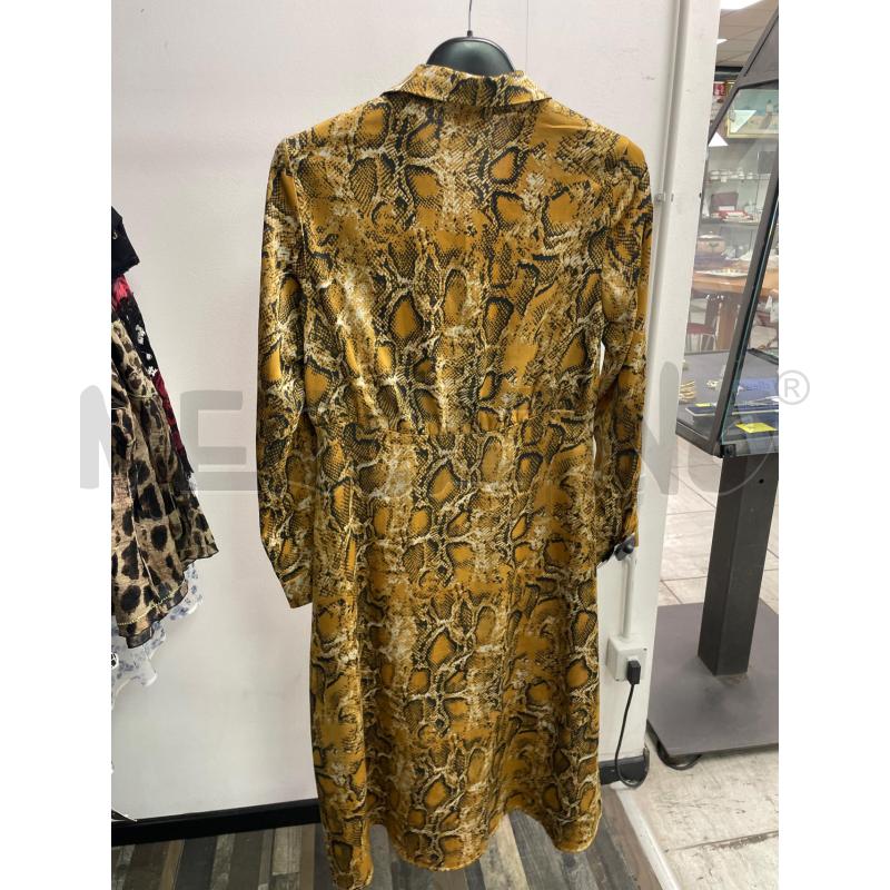 VESTITO DONNA LUNGO VILA FANTASIA PITONATA ARANCIATO TG GRANDE | Mercatino dell'Usato Montesilvano 3