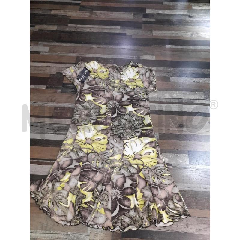 VESTITO DONNA MARELLA GIALLO VERDE   | Mercatino dell'Usato Montesilvano 2
