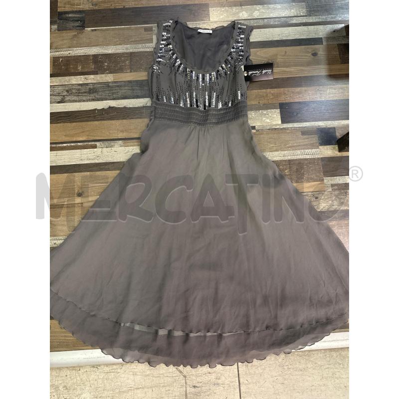 VESTITO DONNA MARELLA GRIGIA TG 38 | Mercatino dell'Usato Montesilvano 1