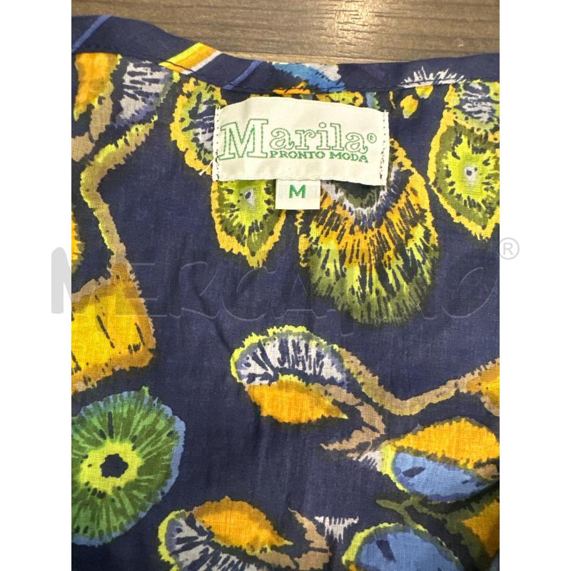 VESTITO DONNA MARILA PRONTO MODA BLU FANTASIA VELATO | Mercatino dell'Usato Montesilvano 2