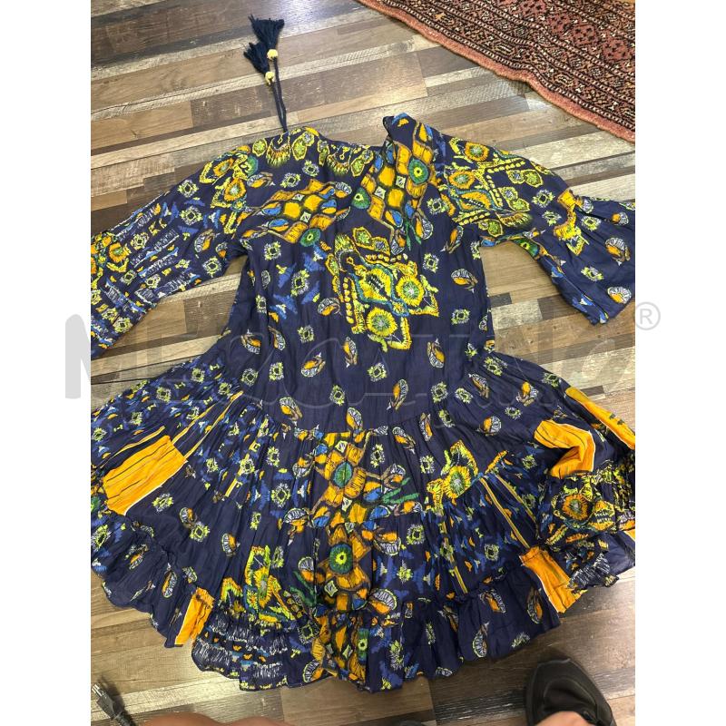 VESTITO DONNA MARILA PRONTO MODA BLU FANTASIA VELATO | Mercatino dell'Usato Montesilvano 3