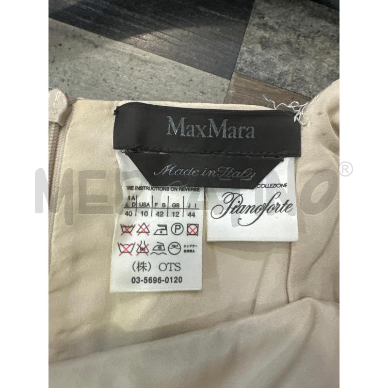 VESTITO DONNA MAX MARA BEIGE  | Mercatino dell'Usato Montesilvano 2