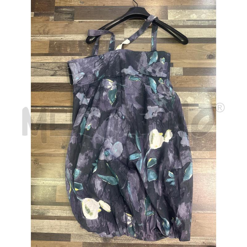 VESTITO DONNA MAX MARA FASCIA VIOLA FIORATO | Mercatino dell'Usato Montesilvano 3