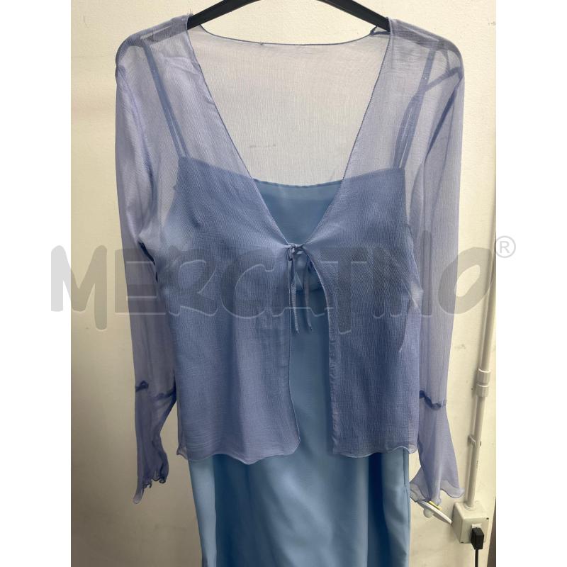 VESTITO DONNA MAX & CO AZZURRO ELEGANTE+ COPRISPALLA | Mercatino dell'Usato Montesilvano 3