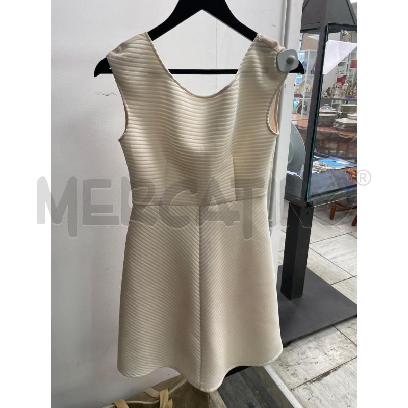 VESTITO DONNA MAX & CO ROSA PALLIDO RIGHINE + COPRISPALLA | Mercatino dell'Usato Montesilvano 2