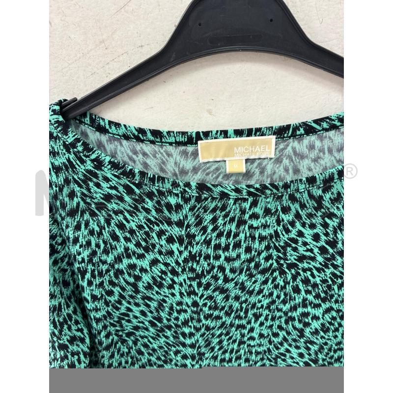 VESTITO DONNA MICHAEL KORS TG M VERDE NERO | Mercatino dell'Usato Montesilvano 2