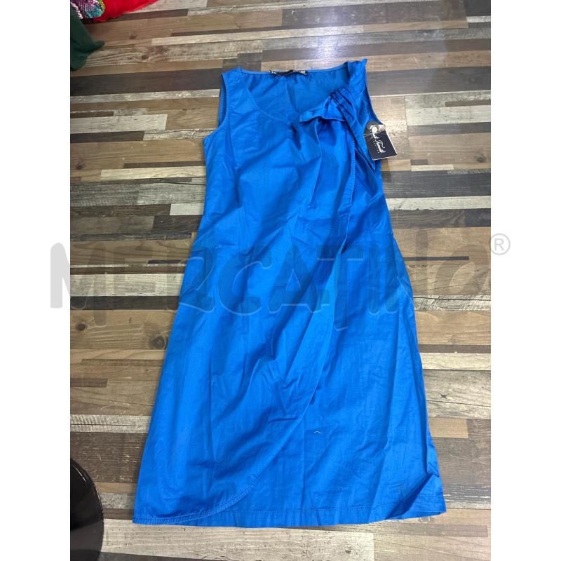 VESTITO DONNA MO0SCHINO CELESTE TG 42 | Mercatino dell'Usato Montesilvano 1