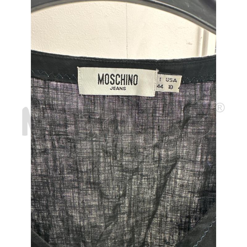 VESTITO DONNA MOSCHINO NERO BLU TG 44 | Mercatino dell'Usato Montesilvano 3