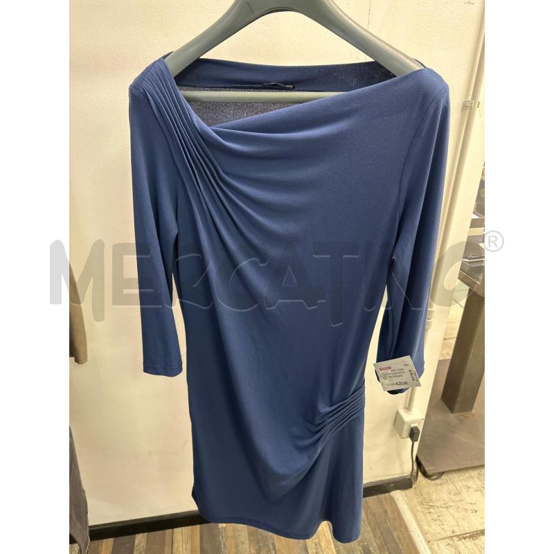 VESTITO DONNA MOTIVI BLU TRATTEGGIATO LATO  | Mercatino dell'Usato Montesilvano 1