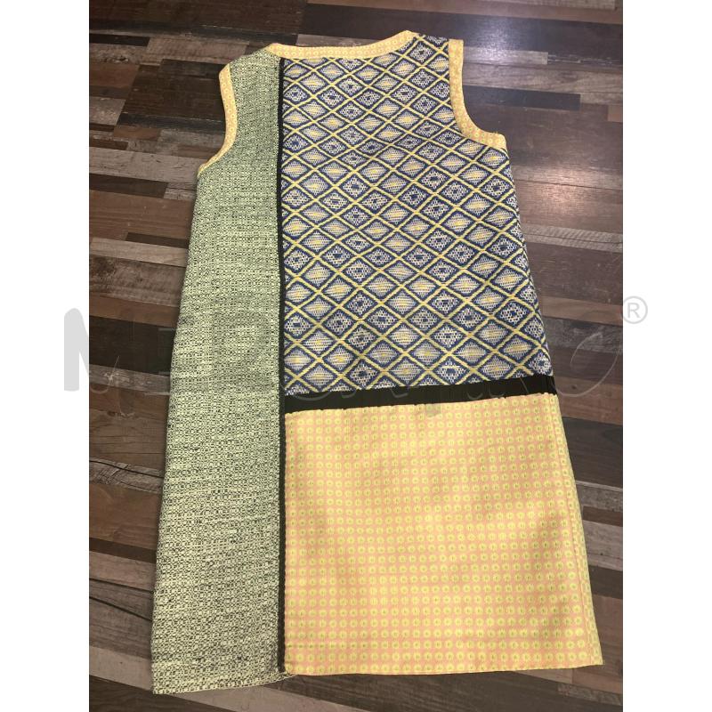 VESTITO DONNA MSG GIALLO VERDE TG 40 | Mercatino dell'Usato Montesilvano 3
