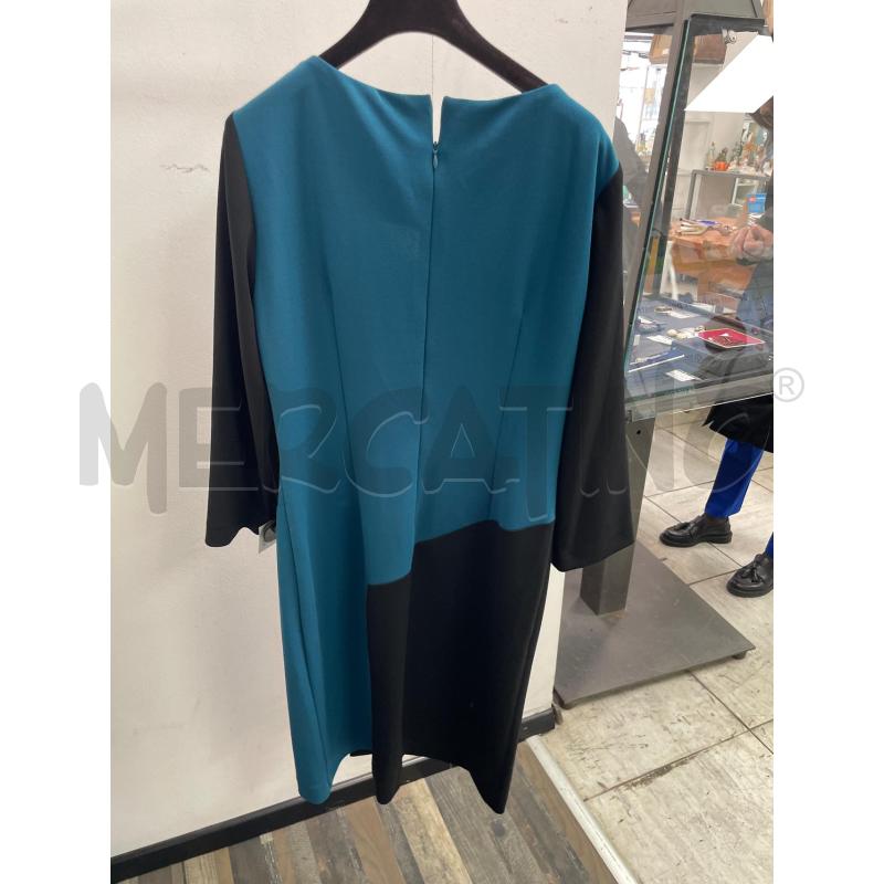 VESTITO DONNA NERO AZZURRO FANTASIA EDAS  | Mercatino dell'Usato Montesilvano 3