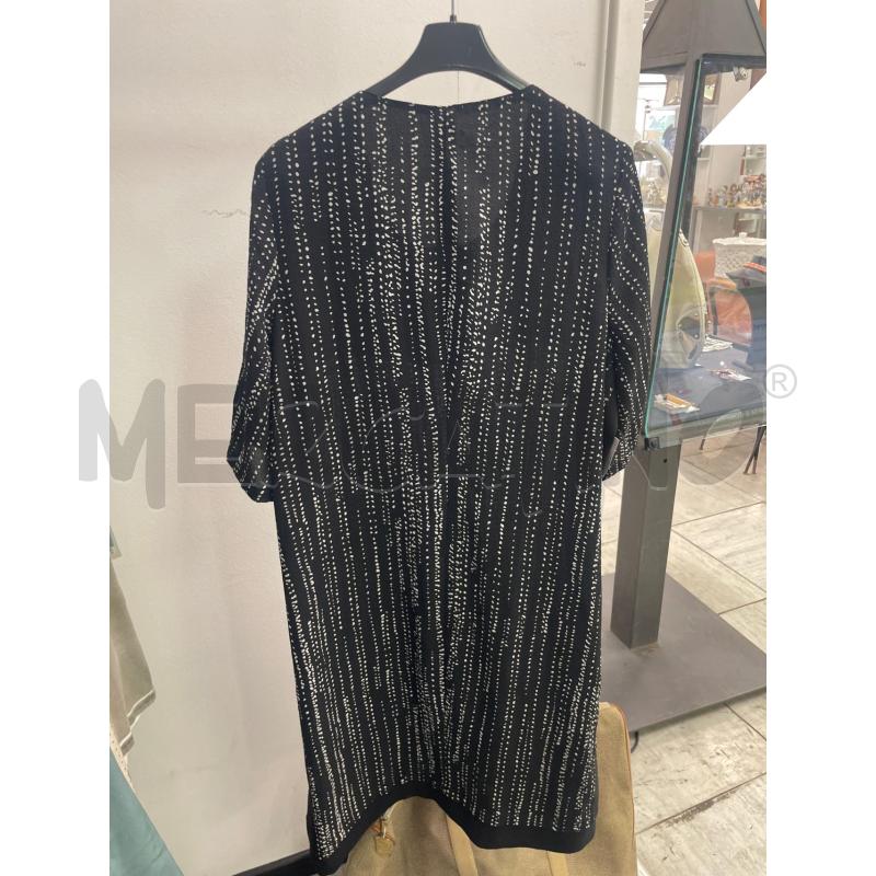 VESTITO DONNA NERO BIANCO PUNTINI | Mercatino dell'Usato Montesilvano 2