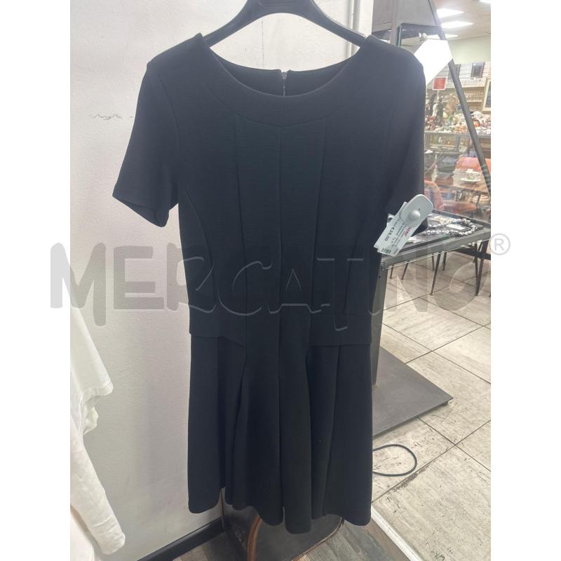 VESTITO DONNA NERO INTREND RIGHINE  | Mercatino dell'Usato Montesilvano 1