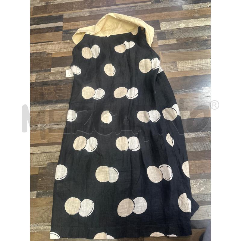 VESTITO DONNA NERO POINS BEIGE TG 46 ARCHIVIO | Mercatino dell'Usato Montesilvano 3
