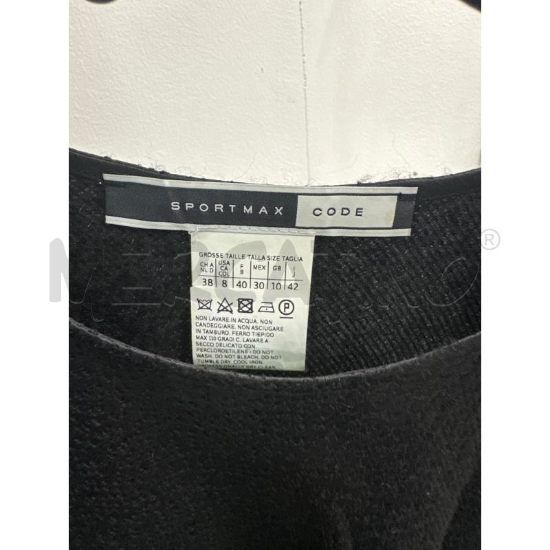 VESTITO DONNA NERO SPORT MAX TG 42 | Mercatino dell'Usato Montesilvano 2