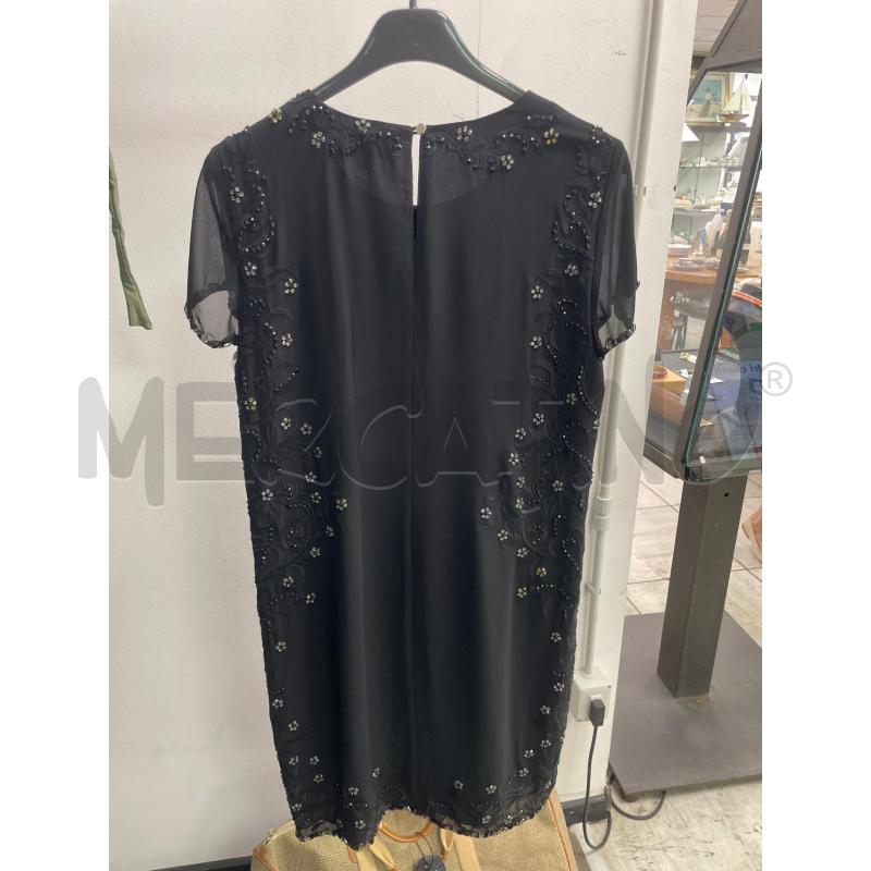 VESTITO DONNA NEXT NERO STRASS ELEGANTE  | Mercatino dell'Usato Montesilvano 3