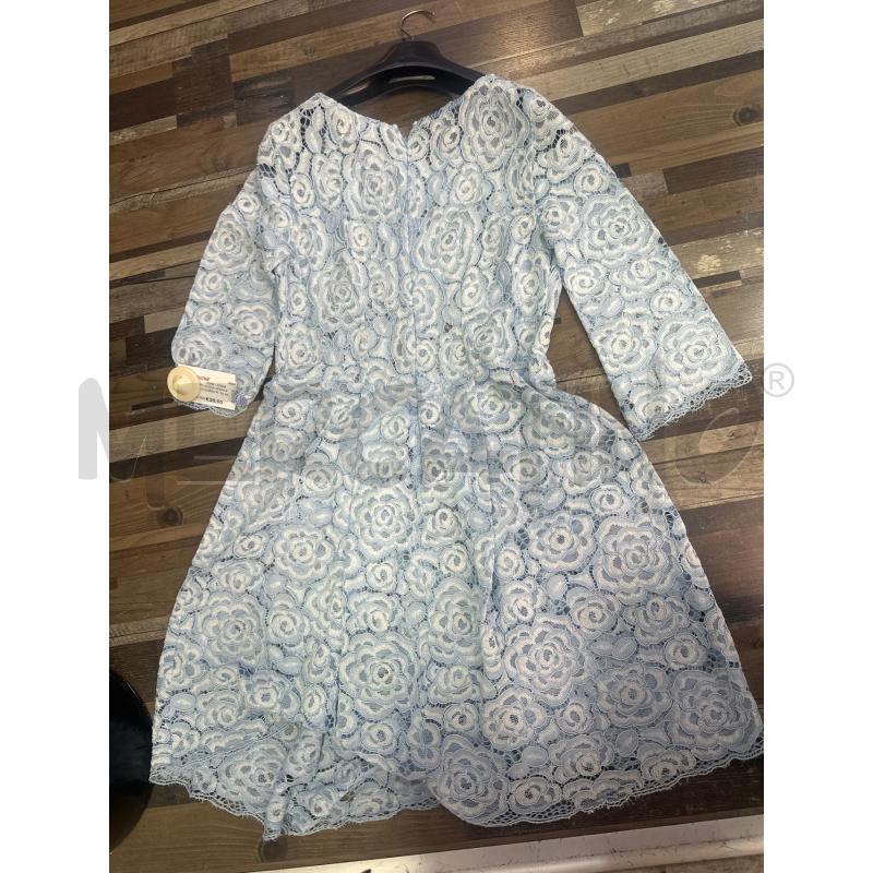 VESTITO DONNA OPIUM BIANCO AZZURRO PIZZO | Mercatino dell'Usato Montesilvano 3