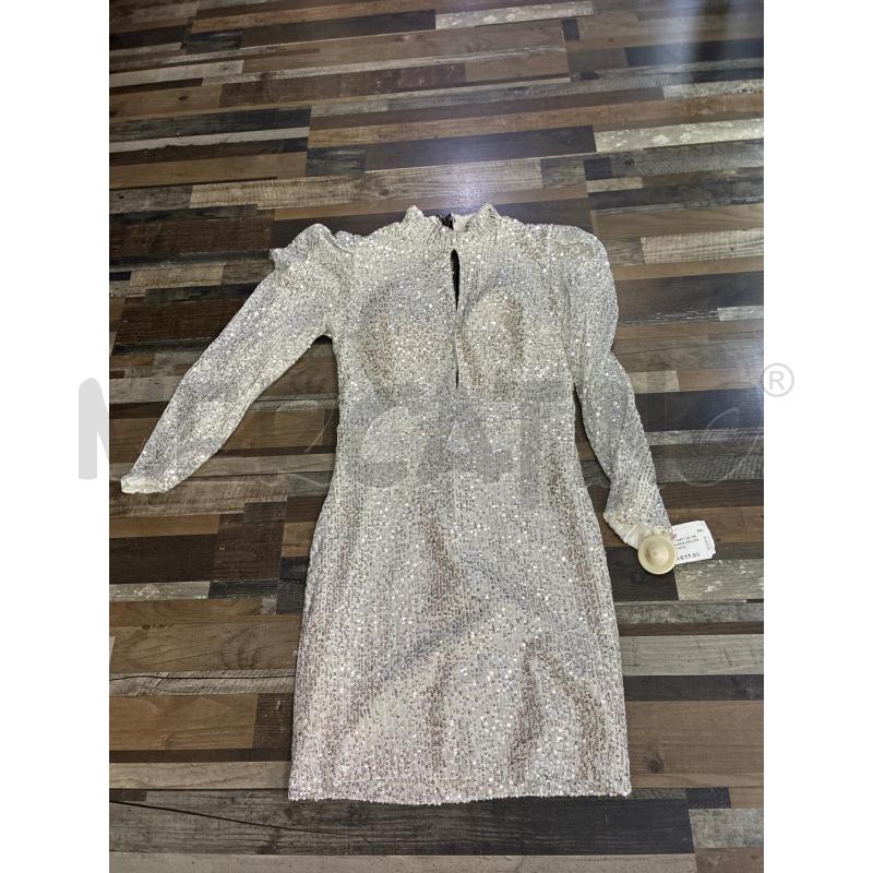 VESTITO DONNA PAILETTES ARGENTATO | Mercatino dell'Usato Montesilvano 1