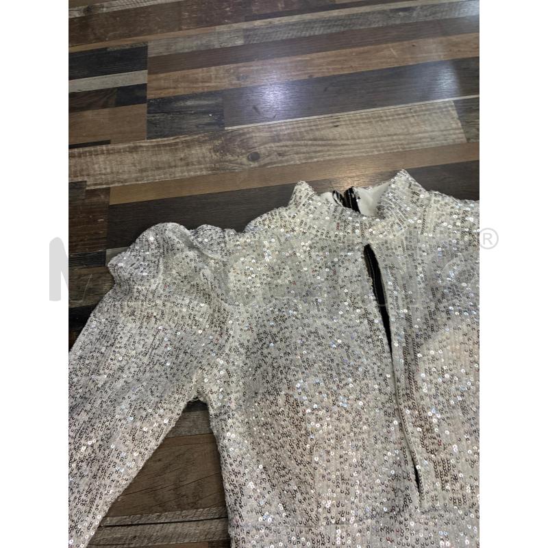 VESTITO DONNA PAILETTES ARGENTATO | Mercatino dell'Usato Montesilvano 2