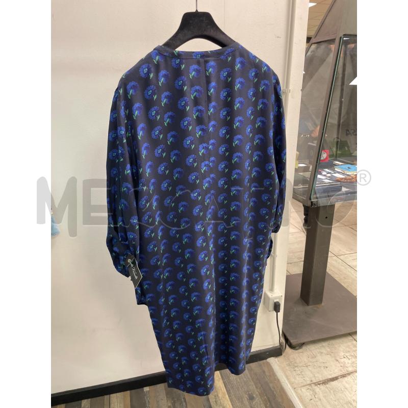 VESTITO DONNA PANCALDI BLU FIORI TG VI | Mercatino dell'Usato Montesilvano 4