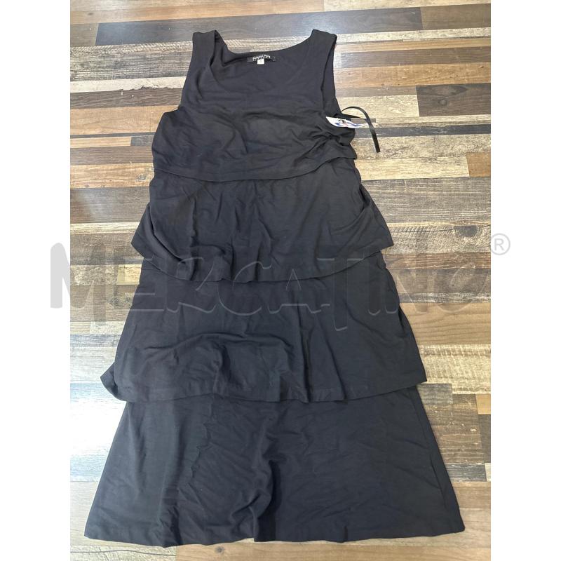 VESTITO DONNA PATRIZIA PEPE NERO BRETELLE TG 1 | Mercatino dell'Usato Montesilvano 1