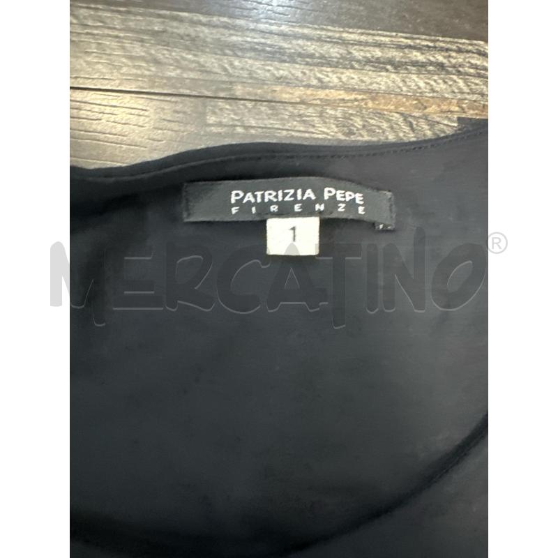 VESTITO DONNA PATRIZIA PEPE NERO BRETELLE TG 1 | Mercatino dell'Usato Montesilvano 2
