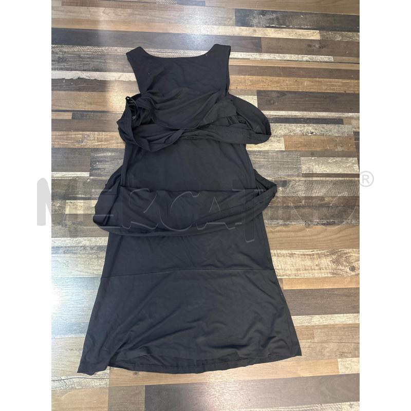 VESTITO DONNA PATRIZIA PEPE NERO BRETELLE TG 1 | Mercatino dell'Usato Montesilvano 3