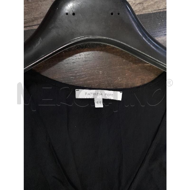 VESTITO DONNA PATRIZIA PEPE NERO VELATO | Mercatino dell'Usato Montesilvano 2