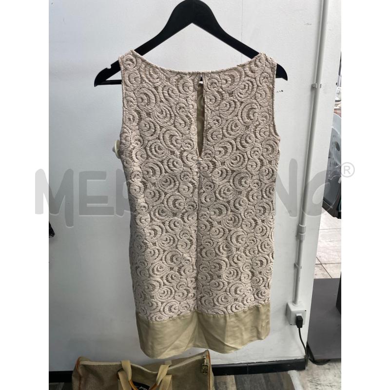 VESTITO DONNA PENNYBLACK BEIGE PIZZO | Mercatino dell'Usato Montesilvano 2