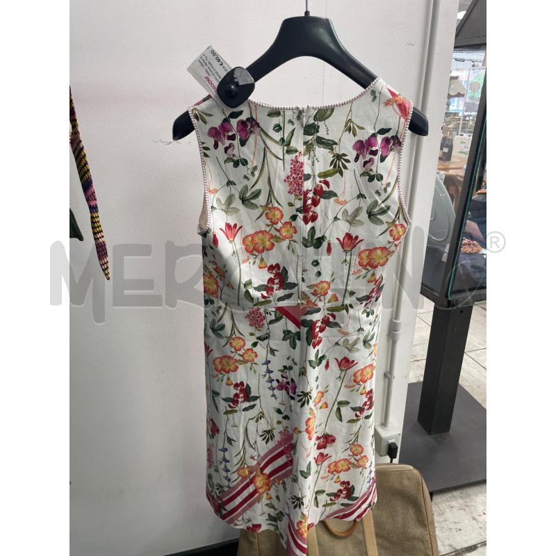 VESTITO DONNA PENNYBLACK BIANCO FIORI SMANICATO | Mercatino dell'Usato Montesilvano 3