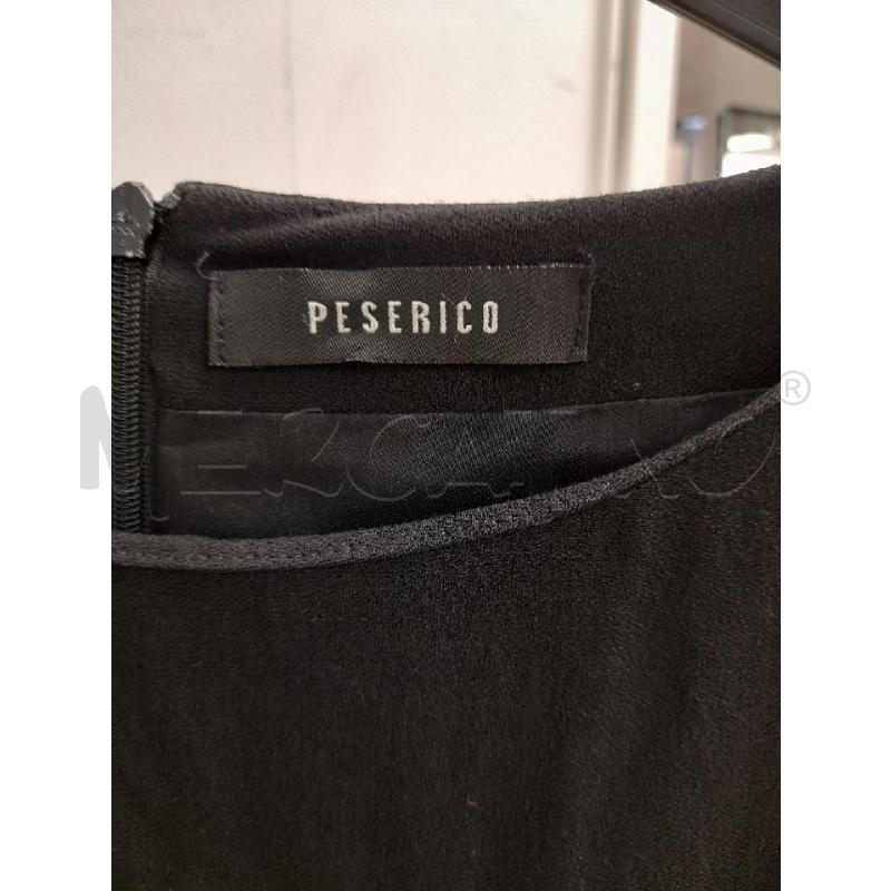 VESTITO DONNA PESERICO NERO LUNCO MEZZAMANICA | Mercatino dell'Usato Montesilvano 1