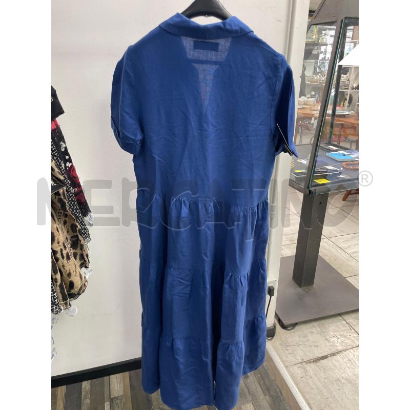 VESTITO DONNA PIOMBO BLU LUNGO TG GRANDE | Mercatino dell'Usato Montesilvano 2