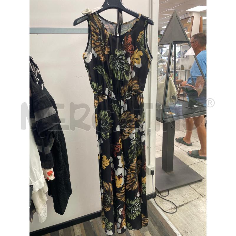 VESTITO DONNA PITTARELLO TUTA NERA FIORATA | Mercatino dell'Usato Montesilvano 1