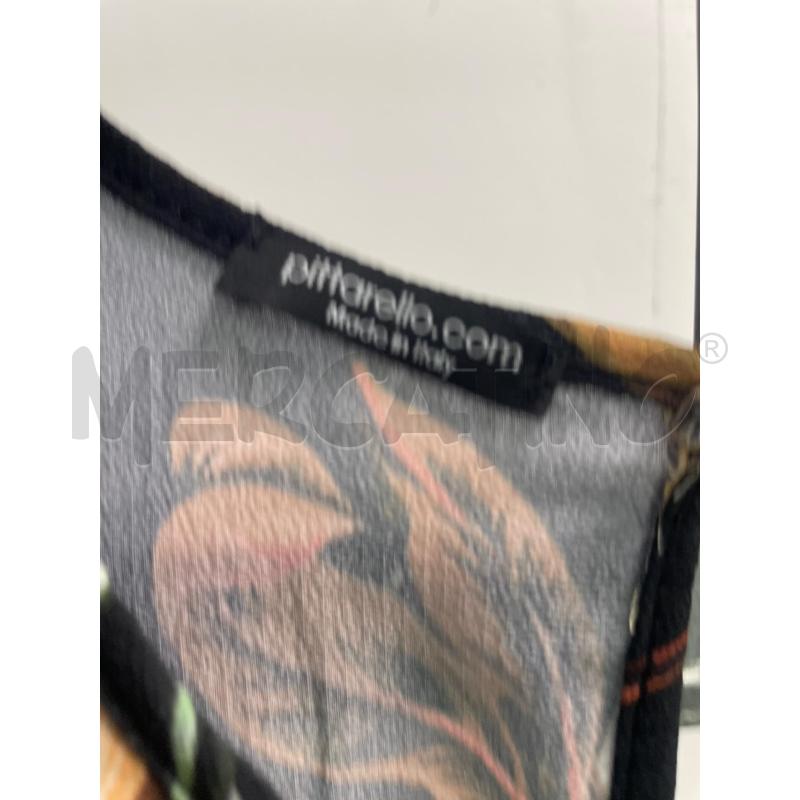 VESTITO DONNA PITTARELLO TUTA NERA FIORATA | Mercatino dell'Usato Montesilvano 2