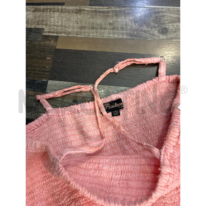 VESTITO DONNA POSITANO ROSA SIZE FREE | Mercatino dell'Usato Montesilvano 4