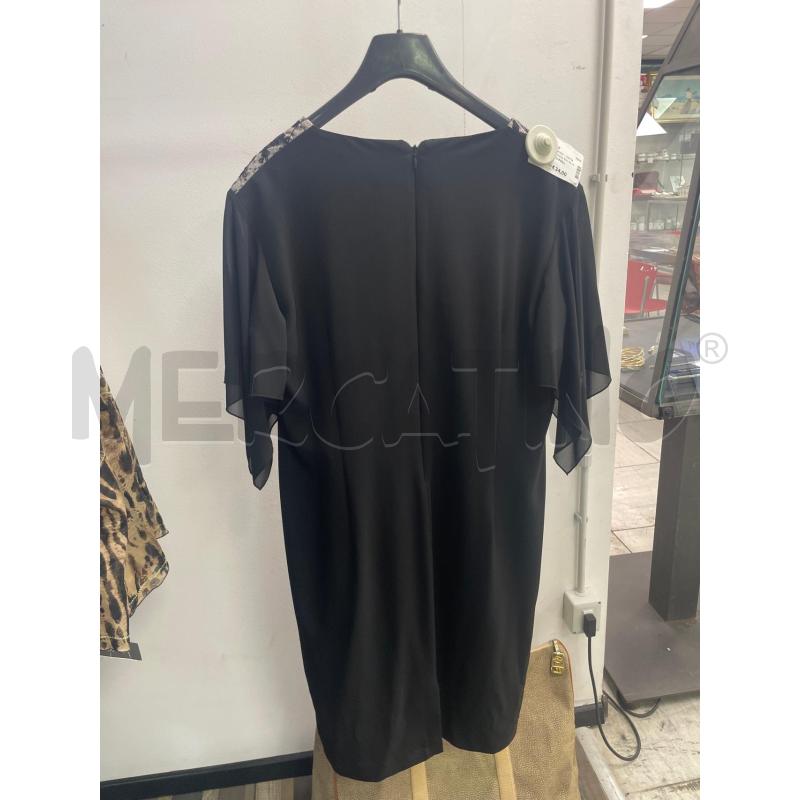 VESTITO DONNA RACAL NERO BIANCO PAILLETTES CERIMONIA TG GRANDE | Mercatino dell'Usato Montesilvano 3