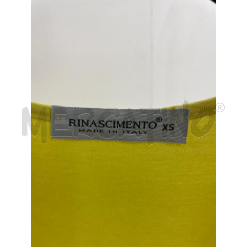 VESTITO DONNA RINASCIMENTO GIALLO VELATO | Mercatino dell'Usato Montesilvano 2