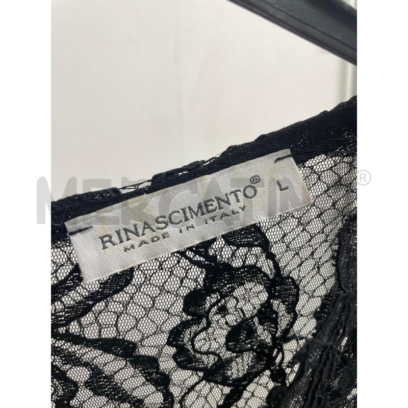 VESTITO DONNA RINASCIMENTO PIZZO NERO ROSSO TG L | Mercatino dell'Usato Montesilvano 3