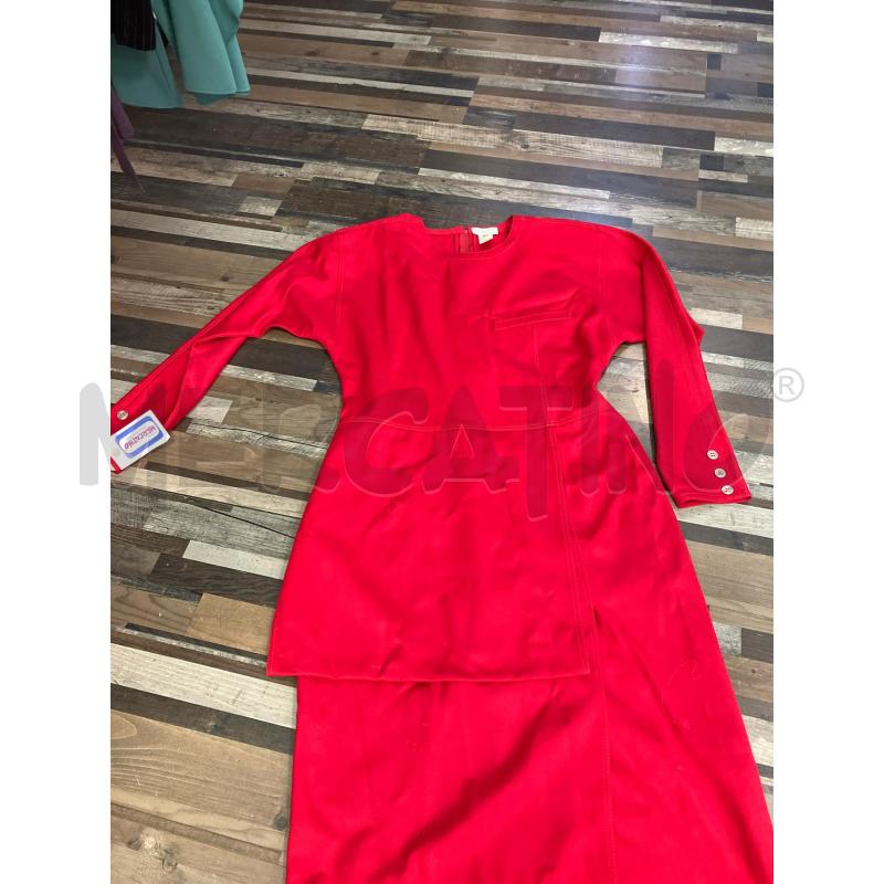 VESTITO DONNA ROSSO ISTANTE TG IV  | Mercatino dell'Usato Montesilvano 2