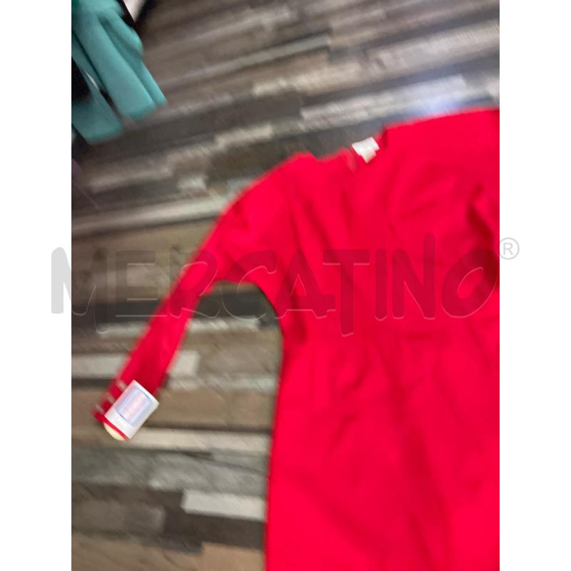 VESTITO DONNA ROSSO ISTANTE TG IV  | Mercatino dell'Usato Montesilvano 3