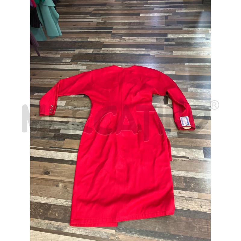 VESTITO DONNA ROSSO ISTANTE TG IV  | Mercatino dell'Usato Montesilvano 4