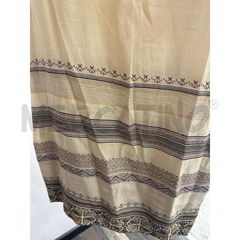 VESTITO DONNA SCERVINO BEIGE FANTASIA RICAMI  | Mercatino dell'Usato Montesilvano 3