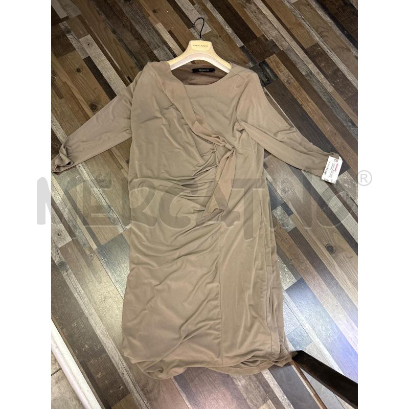 VESTITO DONNA SILVIA MORI BEIGE  | Mercatino dell'Usato Montesilvano 1