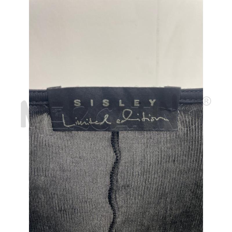 VESTITO DONNA SISLEY NERO LEGGERO BORCHIETTE ARGENTATE | Mercatino dell'Usato Montesilvano 2