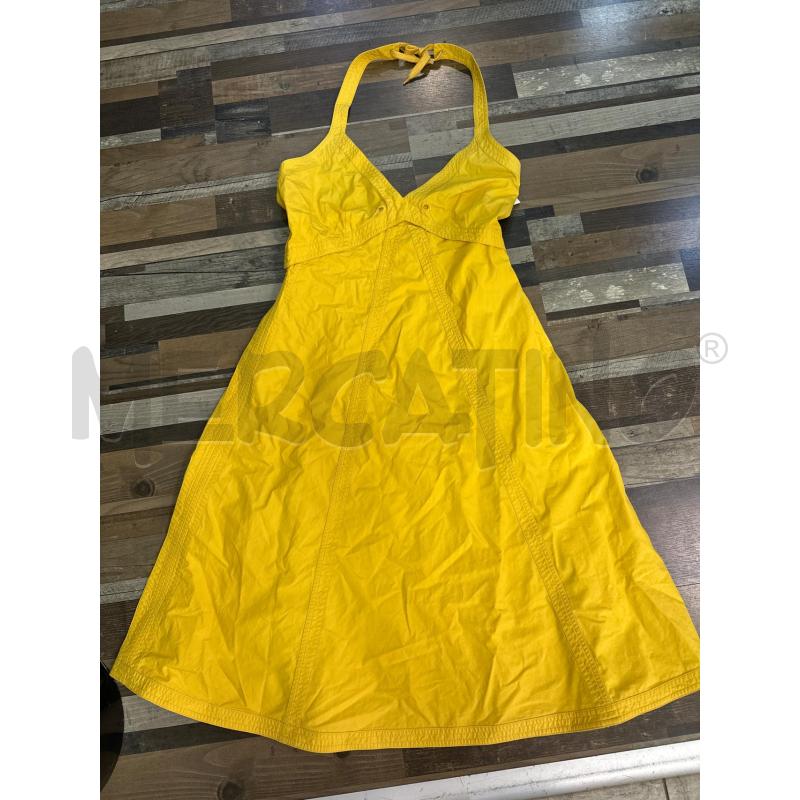 VESTITO DONNA SPORTMAX GIALLO TG 42 | Mercatino dell'Usato Montesilvano 1