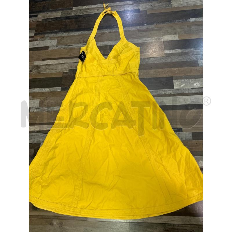 VESTITO DONNA SPORTMAX GIALLO TG 42 | Mercatino dell'Usato Montesilvano 3
