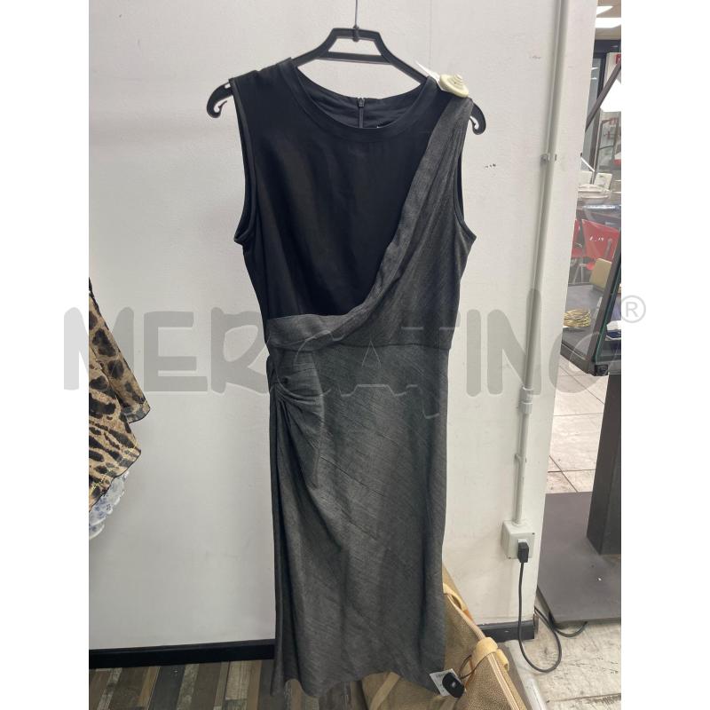 VESTITO DONNA SPORT MAX NERO GRIGIO TG 42 | Mercatino dell'Usato Montesilvano 1