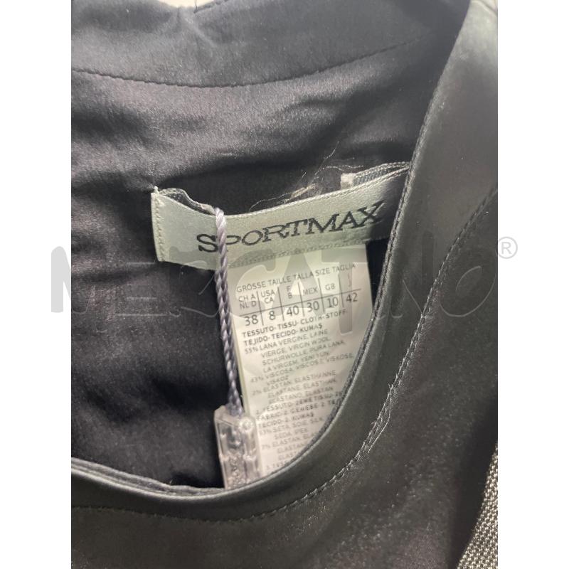 VESTITO DONNA SPORT MAX NERO GRIGIO TG 42 | Mercatino dell'Usato Montesilvano 2